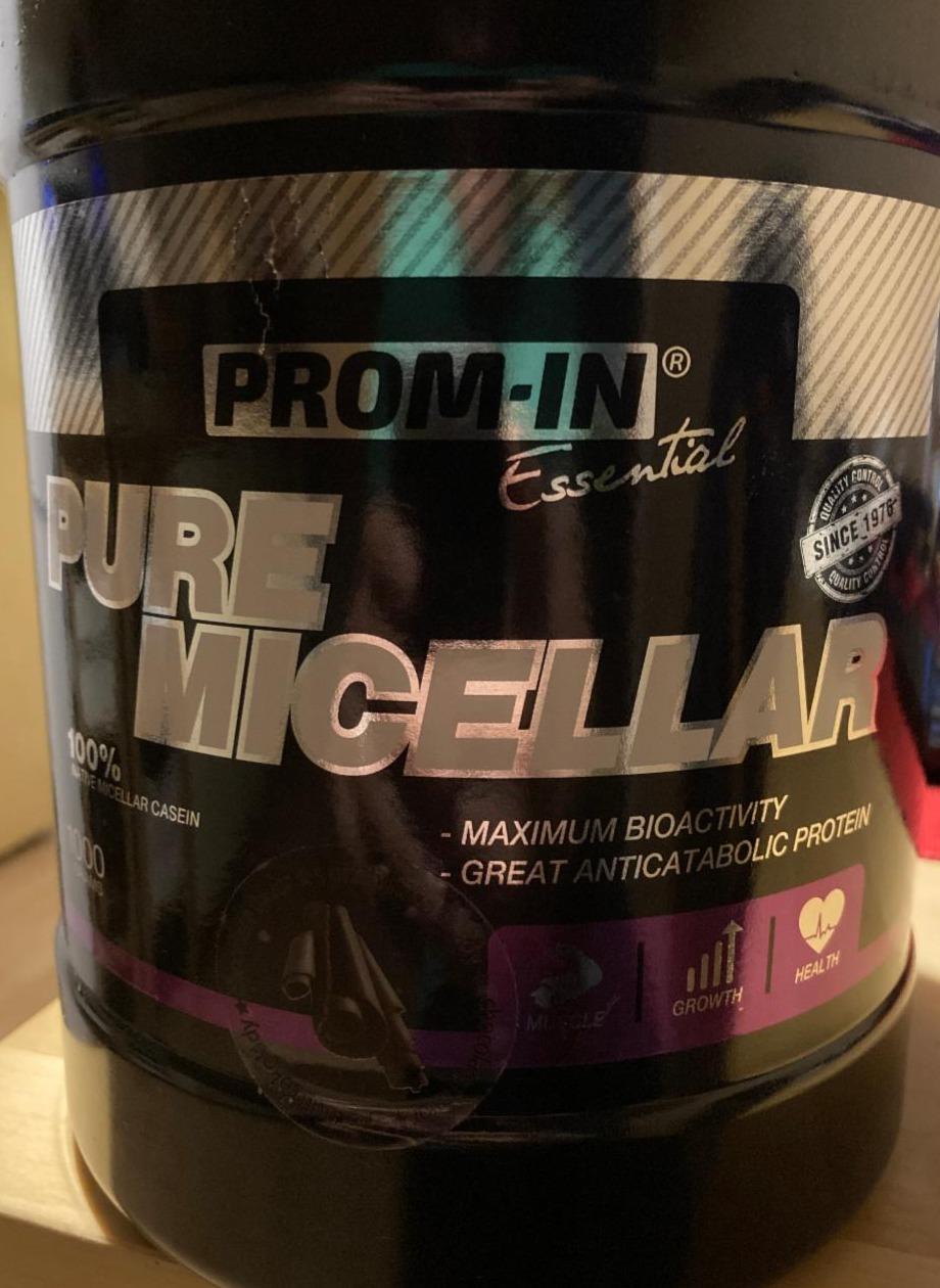 Fotografie - Pure micellar casein čokoláda Prom-in