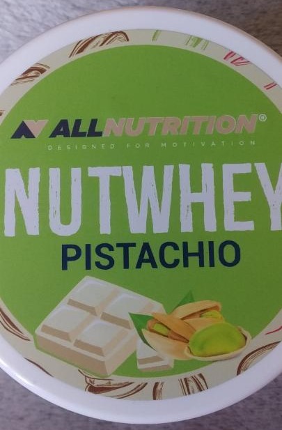 Fotografie - NutWhey pistachio cream with xylitol AllNutrition