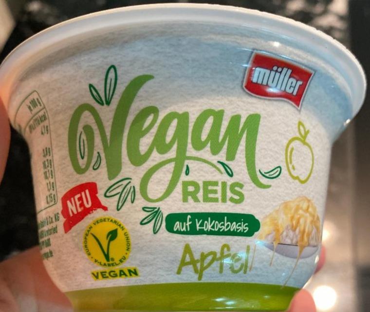 Fotografie - Vegan Reis auf Kokosbasis Apfel Müller