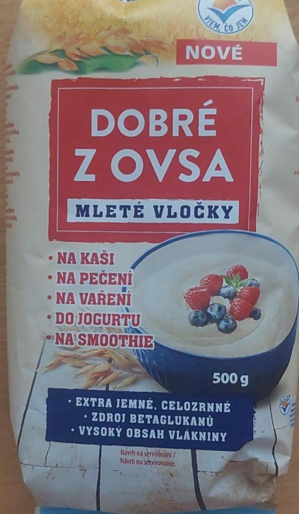 Fotografie - Dobré z ovsa mleté vločky Bonavita