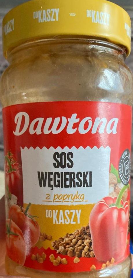 Fotografie - Sos węgierski z papryką do kaszy Dawtona