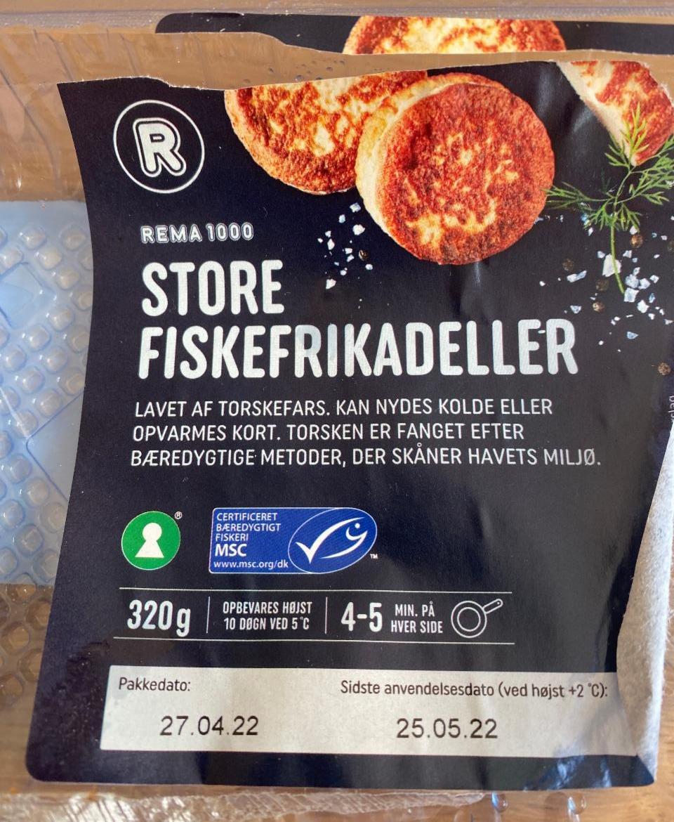 Fotografie - Store Fiskefrikadeller