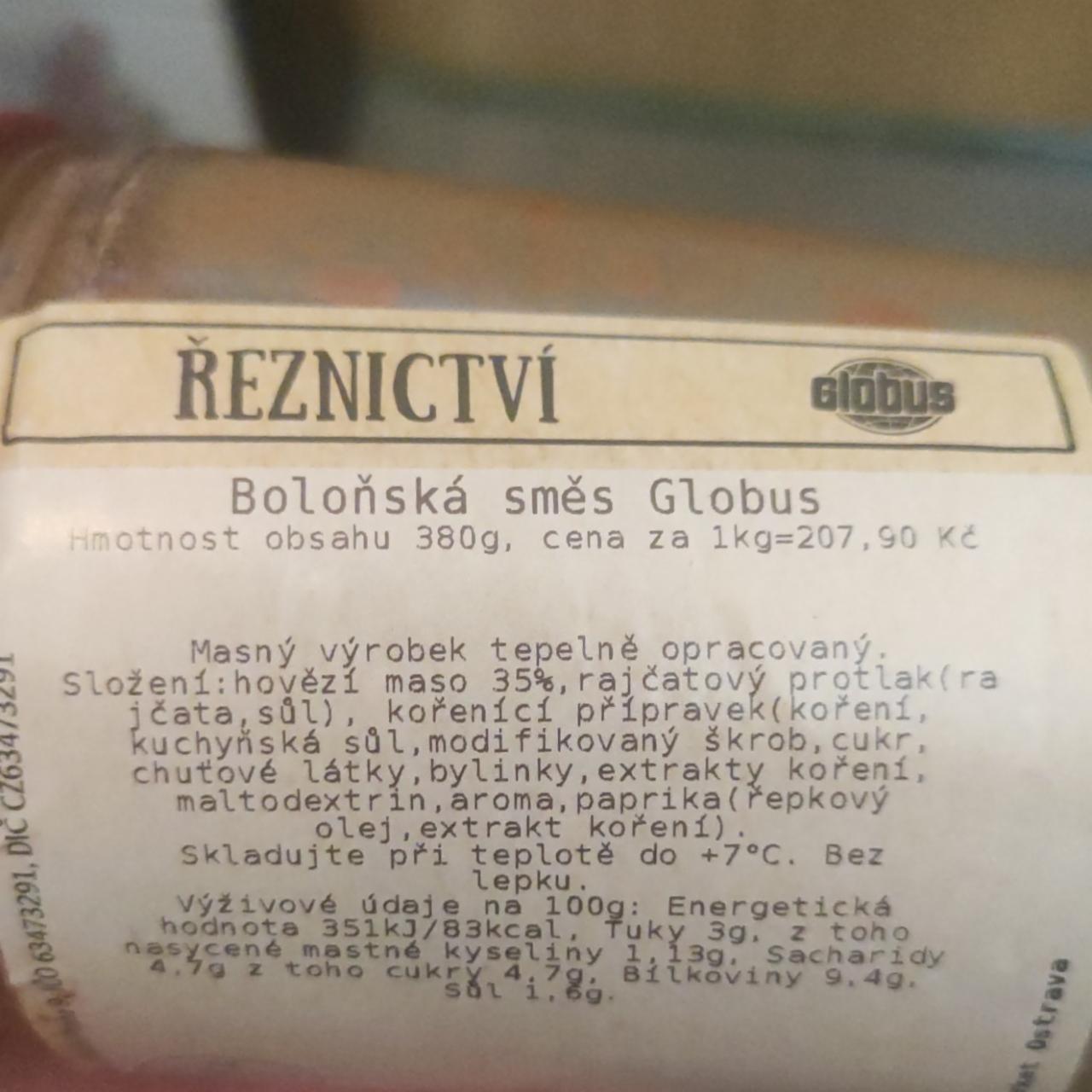 Fotografie - Boloňská směs Globus řeznictví