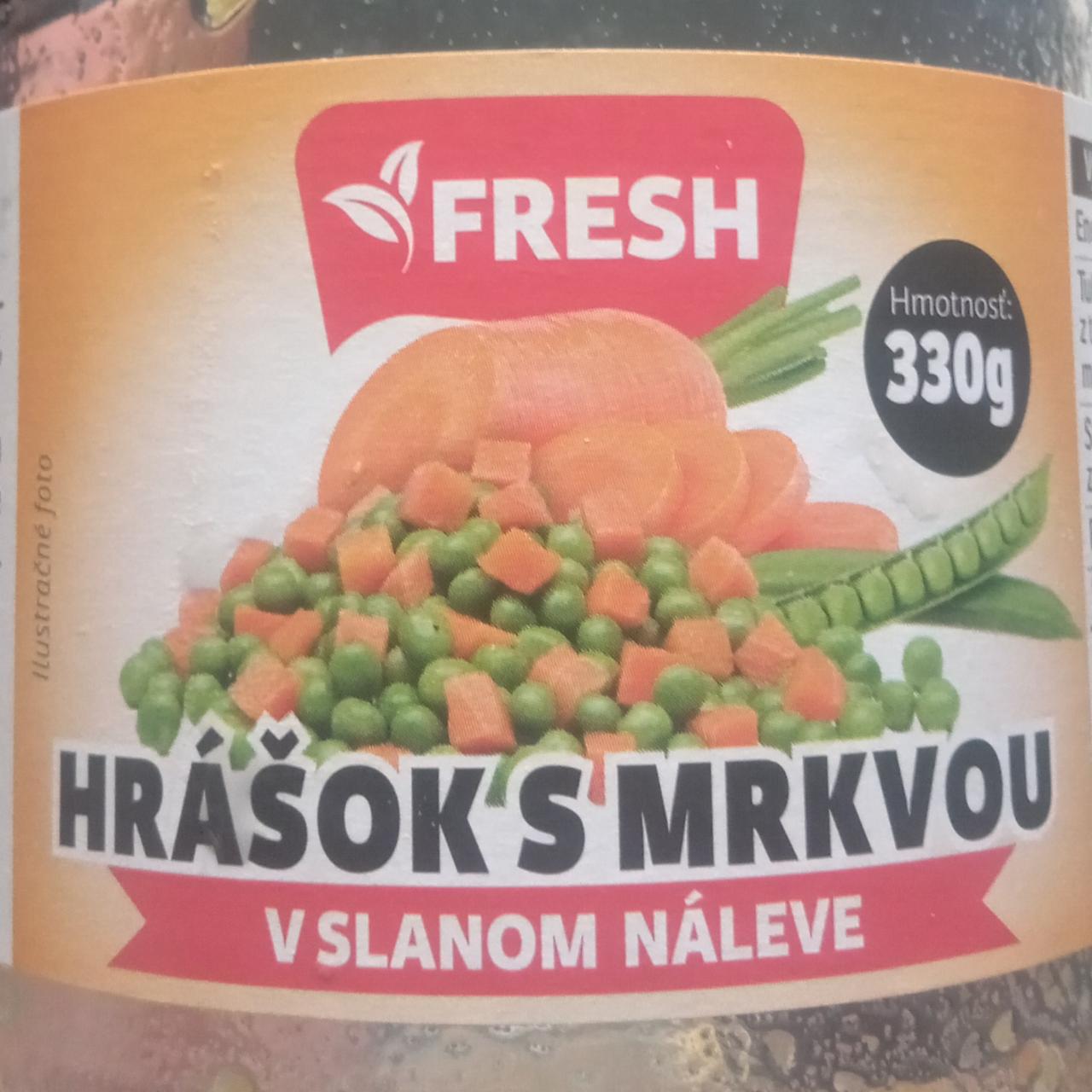 Fotografie - Hrášok s mrkvou v slanom náleve Fresh