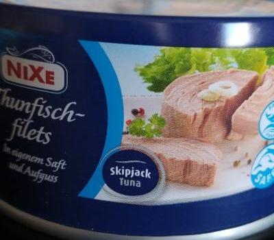 Fotografie - Thunfisch-filets in eigenem Saft und Aufguss NIXE