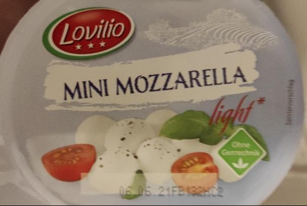 Fotografie - Mini Mozzarella light Lovilio