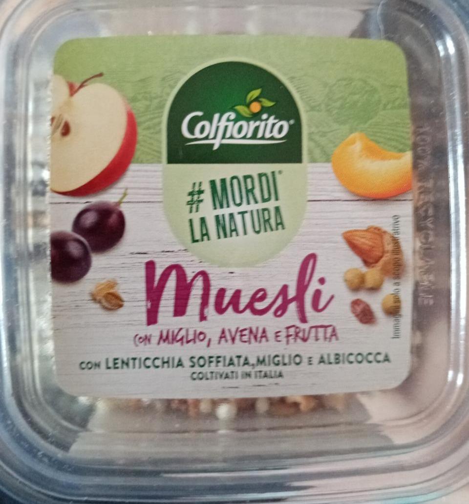 Fotografie - Muesli on miglio, avena e fruita Colfiorito