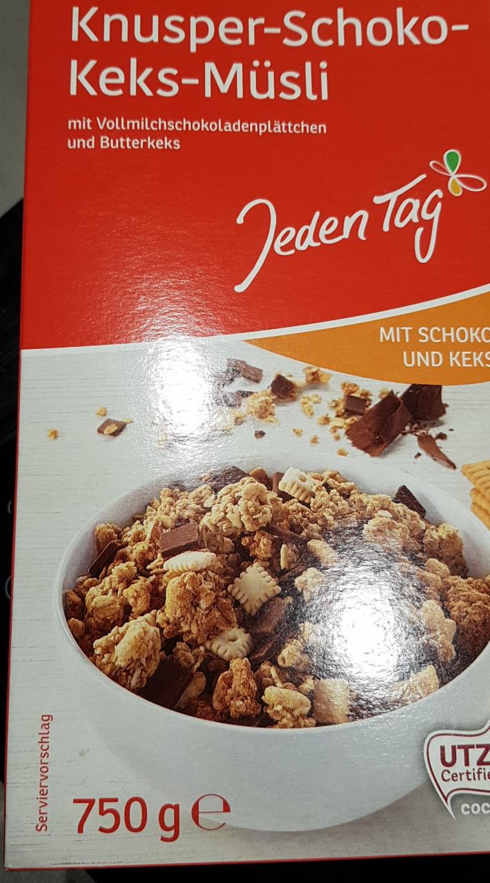 Fotografie - Knusper-Schoko-Keks-Müsli Jeden Tag