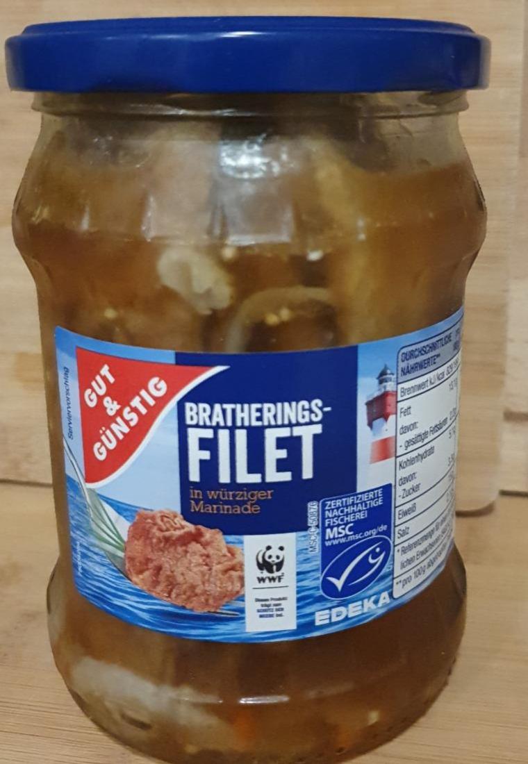 Fotografie - Brat-Heringsfilet in würziger Marinade Gut & Günstig