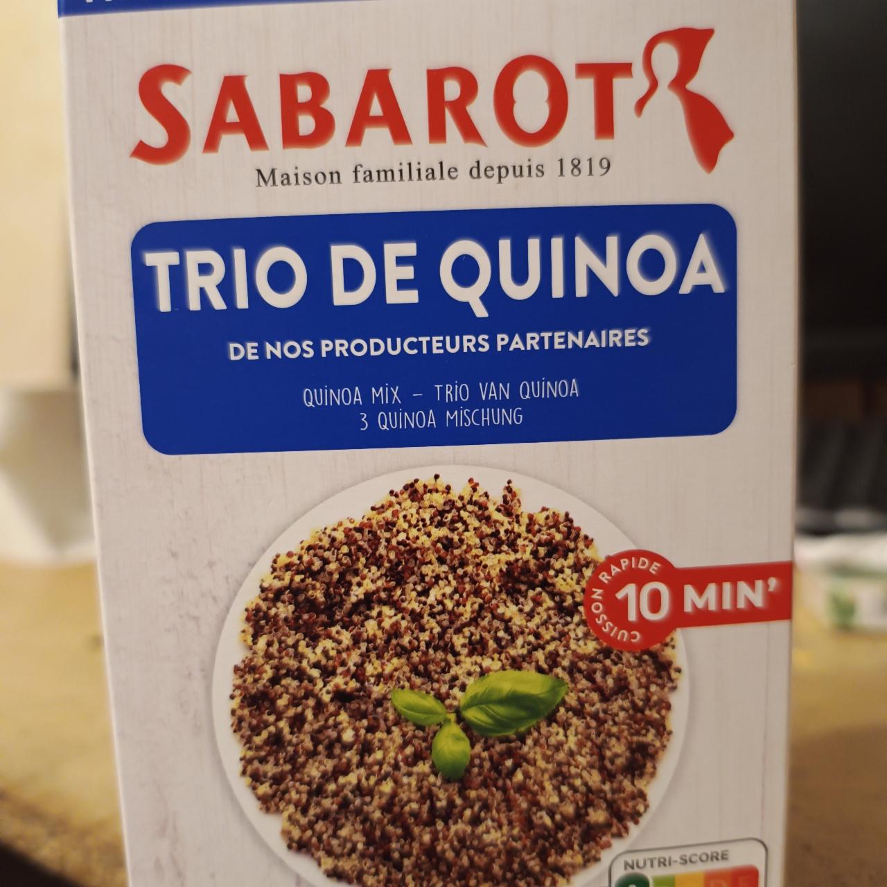 Fotografie - Trio de quinoa Sabarot