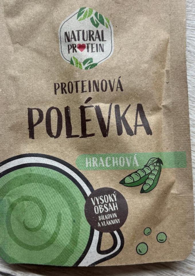 Fotografie - Proteinová polévka hrachová Natural protein