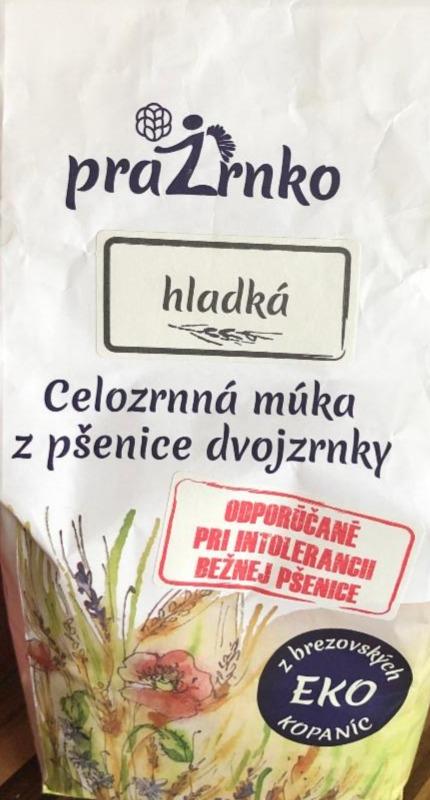 Fotografie - Celozrnná múka z pšenice dvojzrnky hladká praZrnko