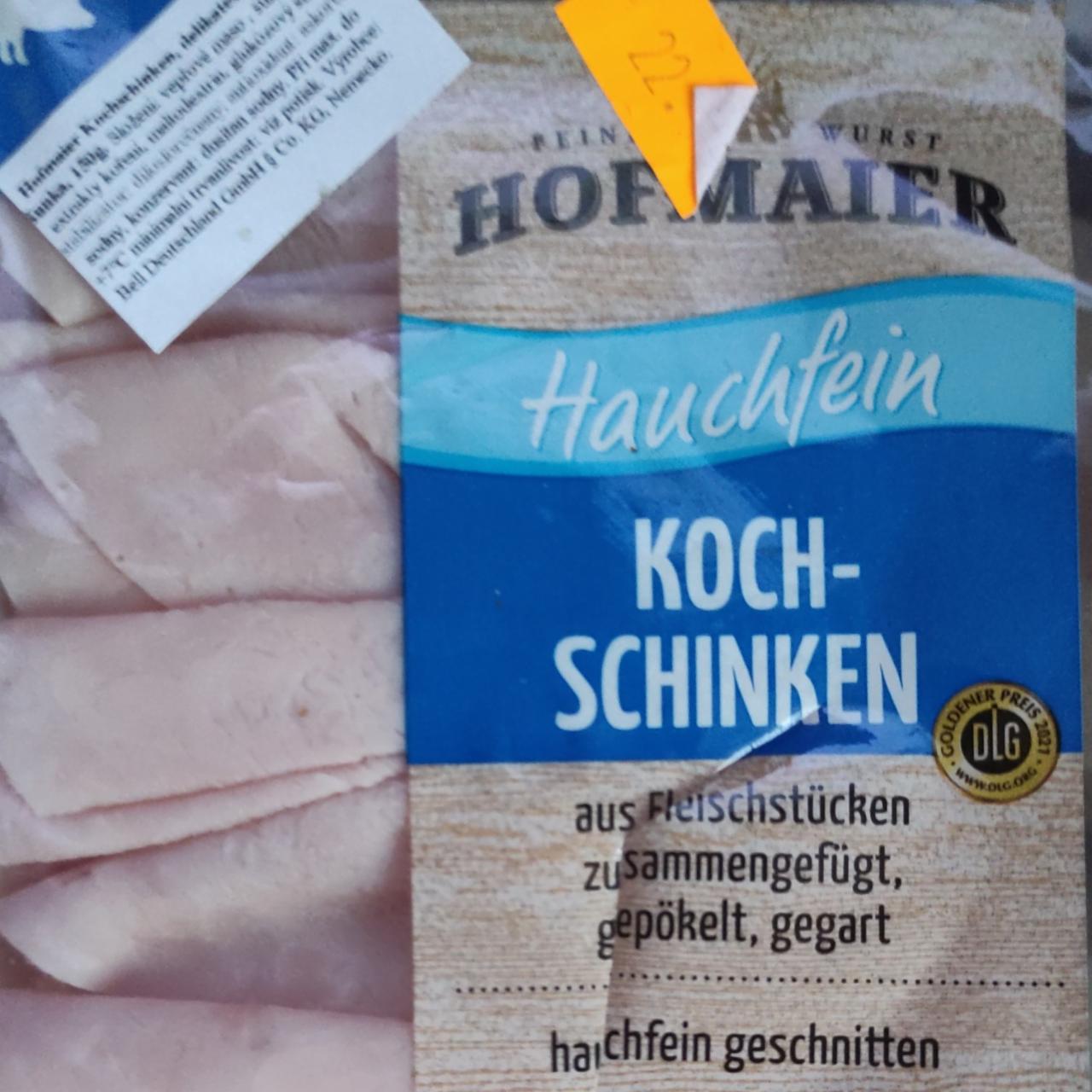 Fotografie - Hofmaier Hauchfein kochschinken