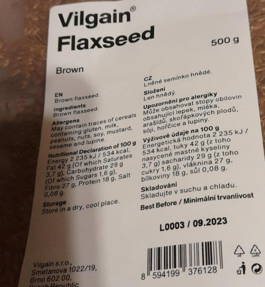 Fotografie - Flaxseed Brown Vilgain