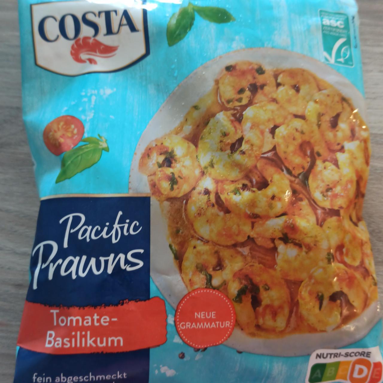 Fotografie - Pacifik Prawns Tomate-Basilikum Costa