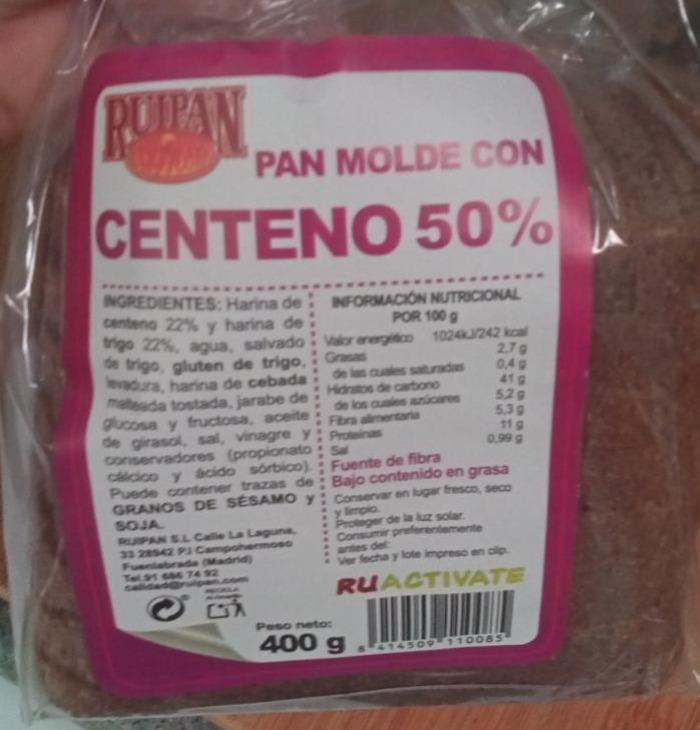 Fotografie - Pan Molde con centeno 50% Ruipan