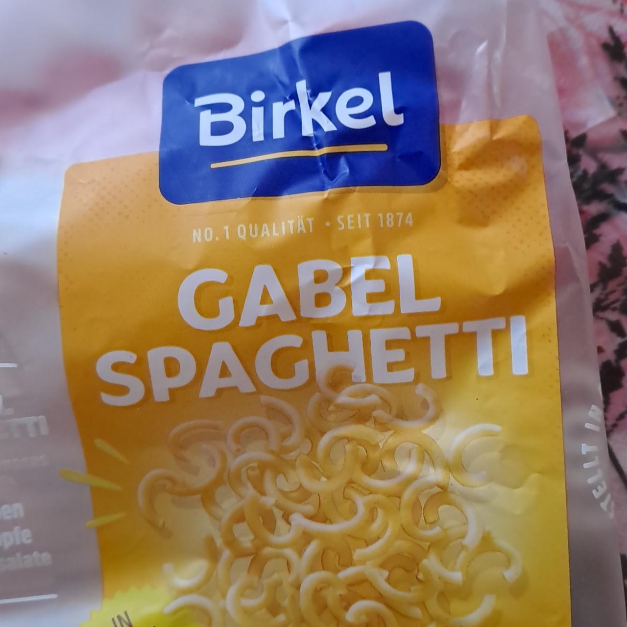 Fotografie - Gabel spaghetti Birkel