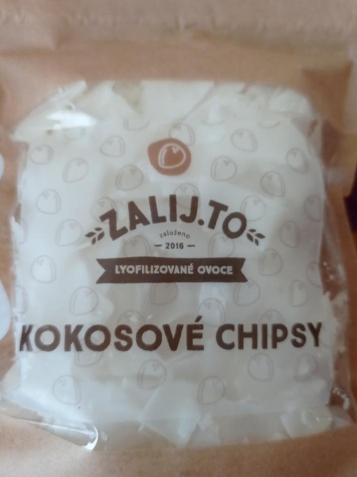 Fotografie - Kokosové chipsy Zalij.to