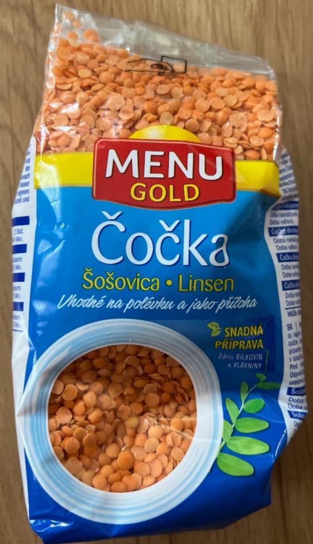 Fotografie - Čočka drobnozrnná červená půlená Menu Gold