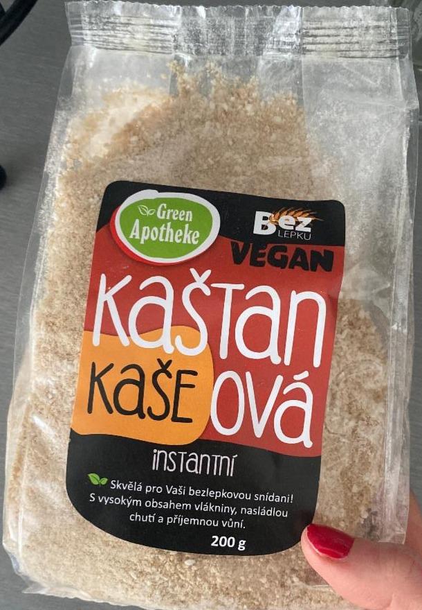 Fotografie - Kaštanová kaše instantní Green Apotheke