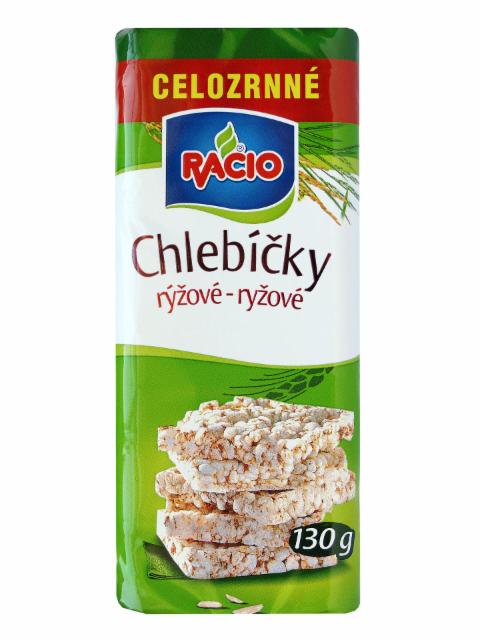 Fotografie - Celozrnné chlebíčky rýžové Racio