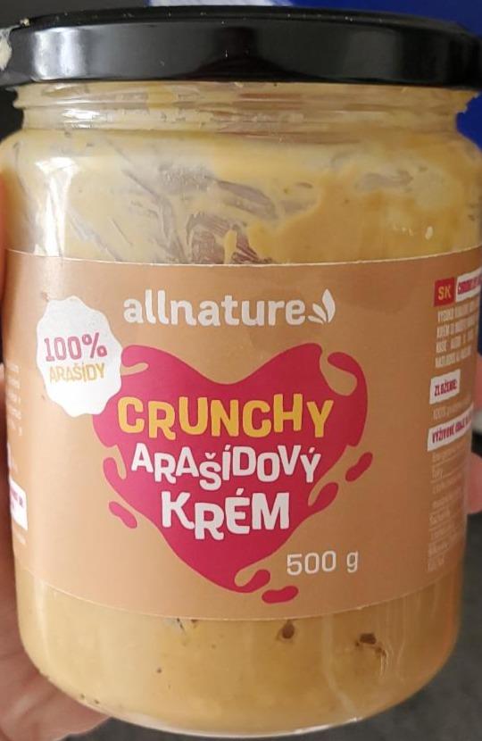 Fotografie - Crunchy arašídový krém Allnature