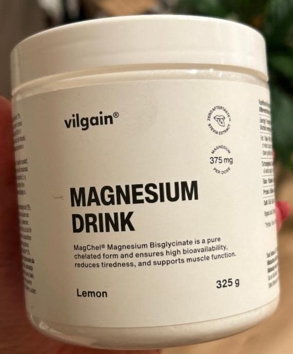 Fotografie - Magnesium drink lemon Vilgain