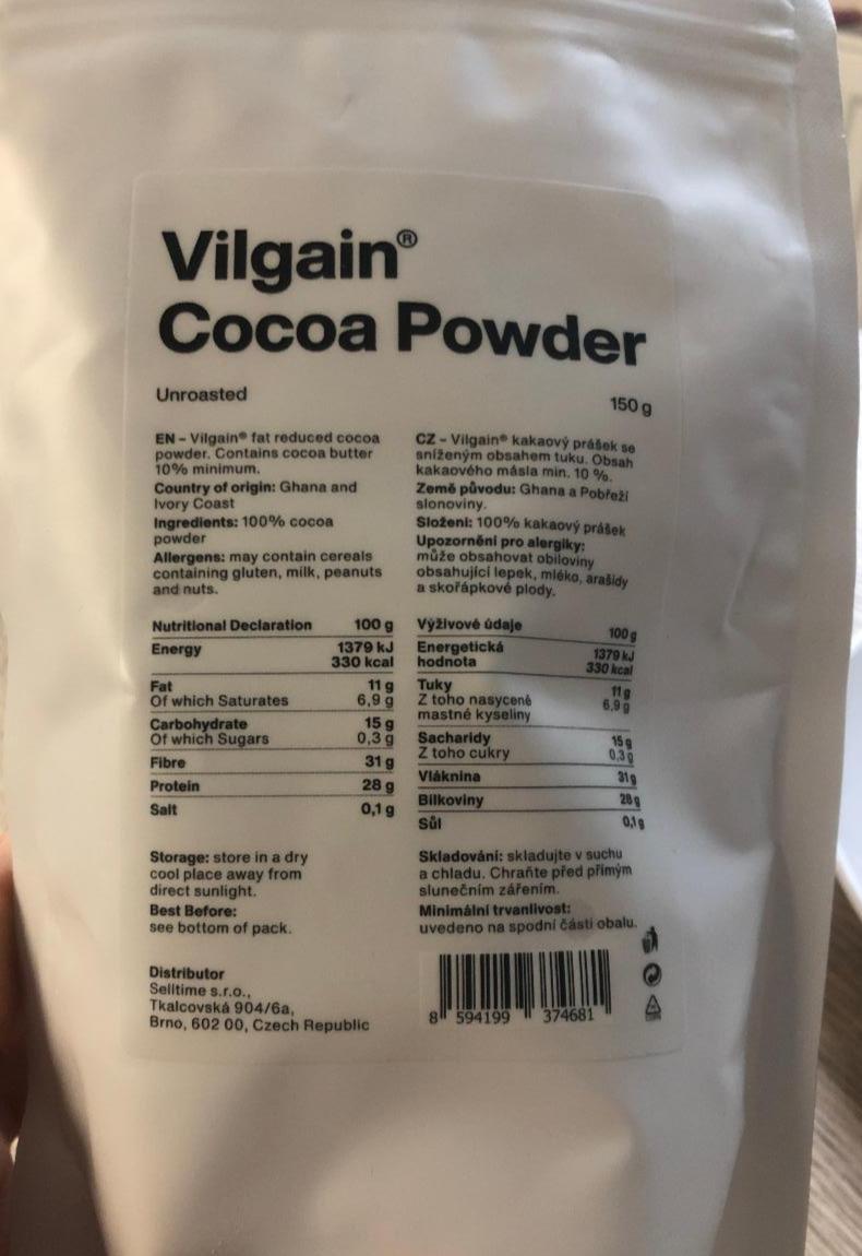 Fotografie - Cocoa Powder Vilgain