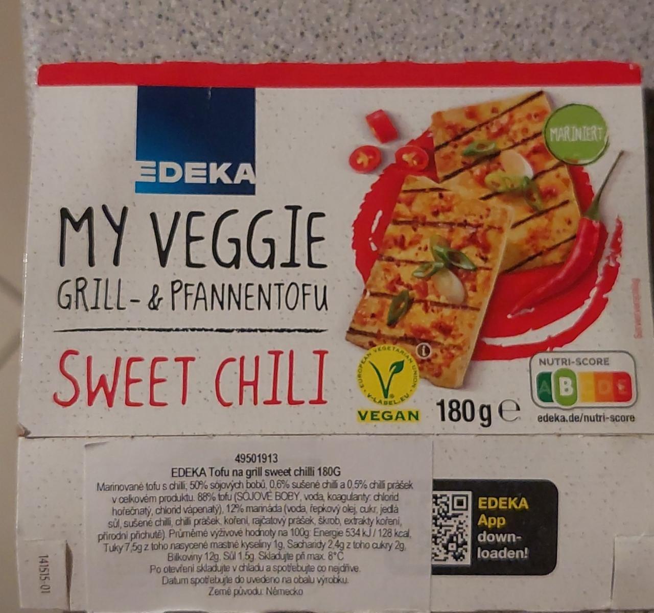 Fotografie - My Veggie Grill- & Pfannentofu Sweet Chili Edeka