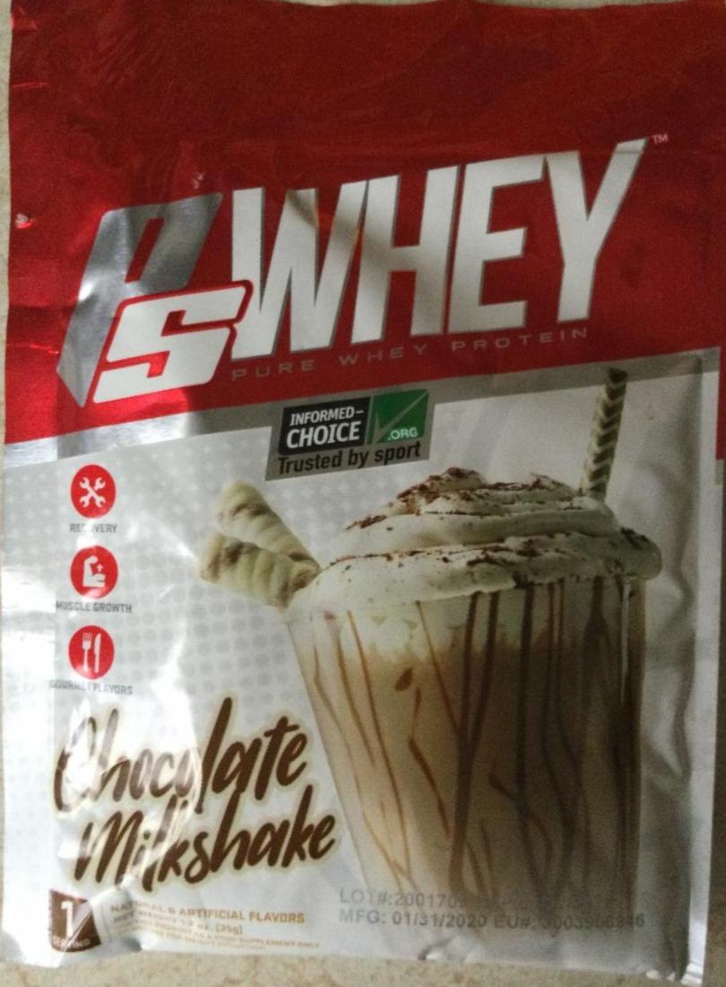 Fotografie - PS Whey Protein Chocolate Milkshake ProSupps