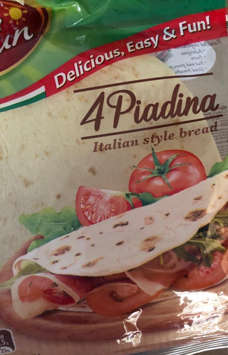 Fotografie - deli sun piadina italian style bread