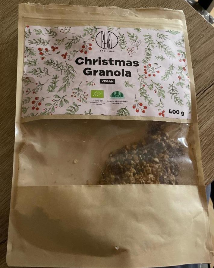 Fotografie - Pure Christmas Granola Vegan BrainMax