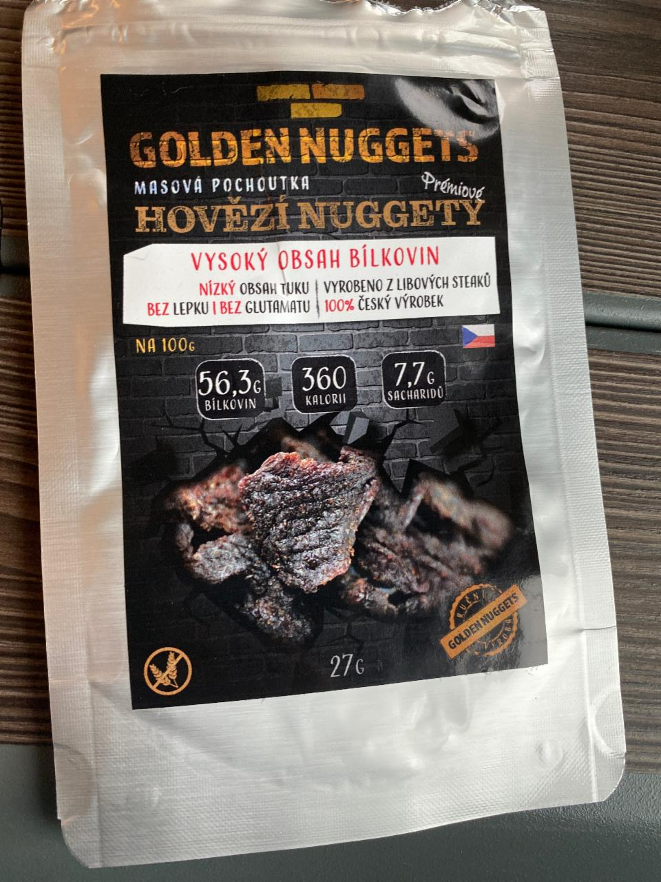 Fotografie - Premiové Hovězí nugety Golden Nuggets