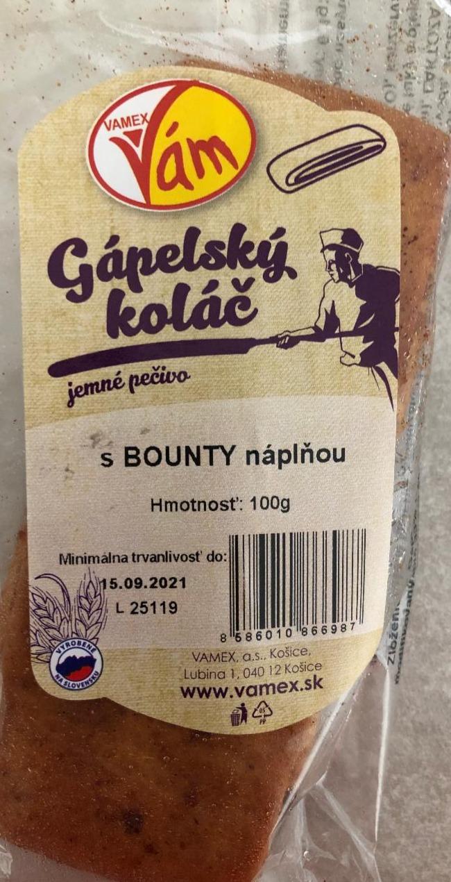 Fotografie - Gápelský koláč s bounty náplňou