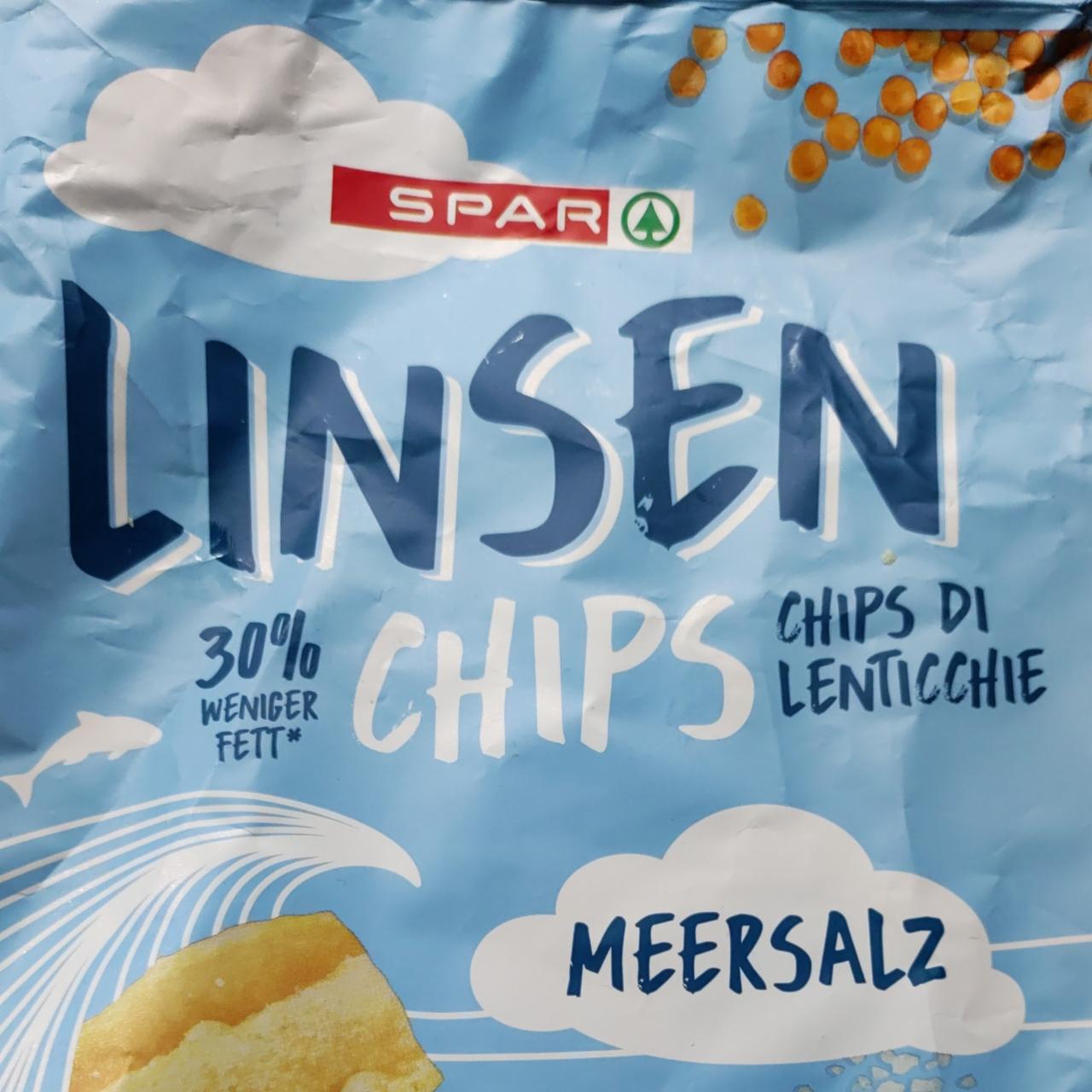 Fotografie - Linsen Chips meersalz Spar