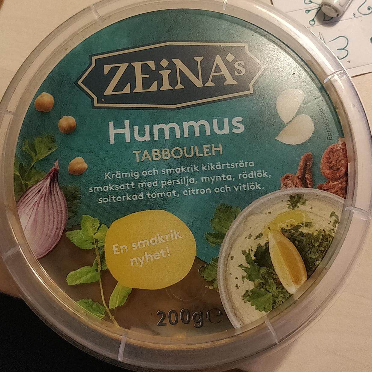 Fotografie - hummus tabbouleh Zeina's