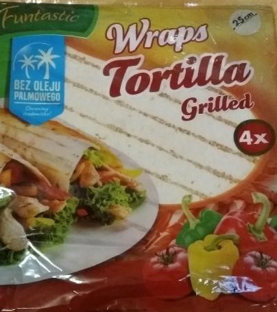 Fotografie - Wraps Tortilla Grilled Funtastic