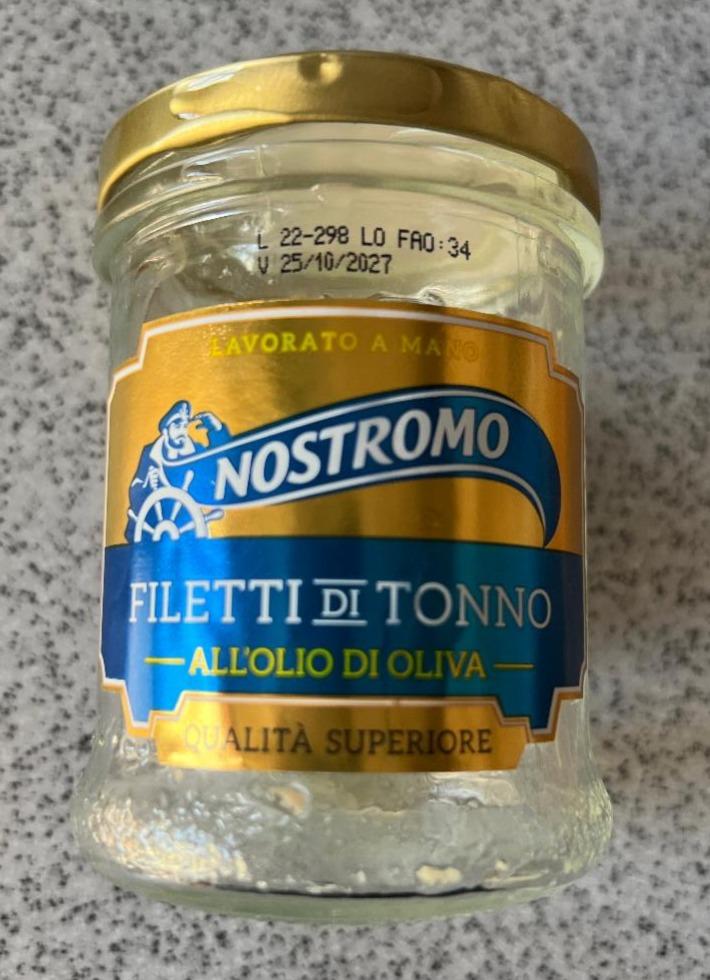 Fotografie - Filetti di Tonno all'Olio di Oliva Nostromo