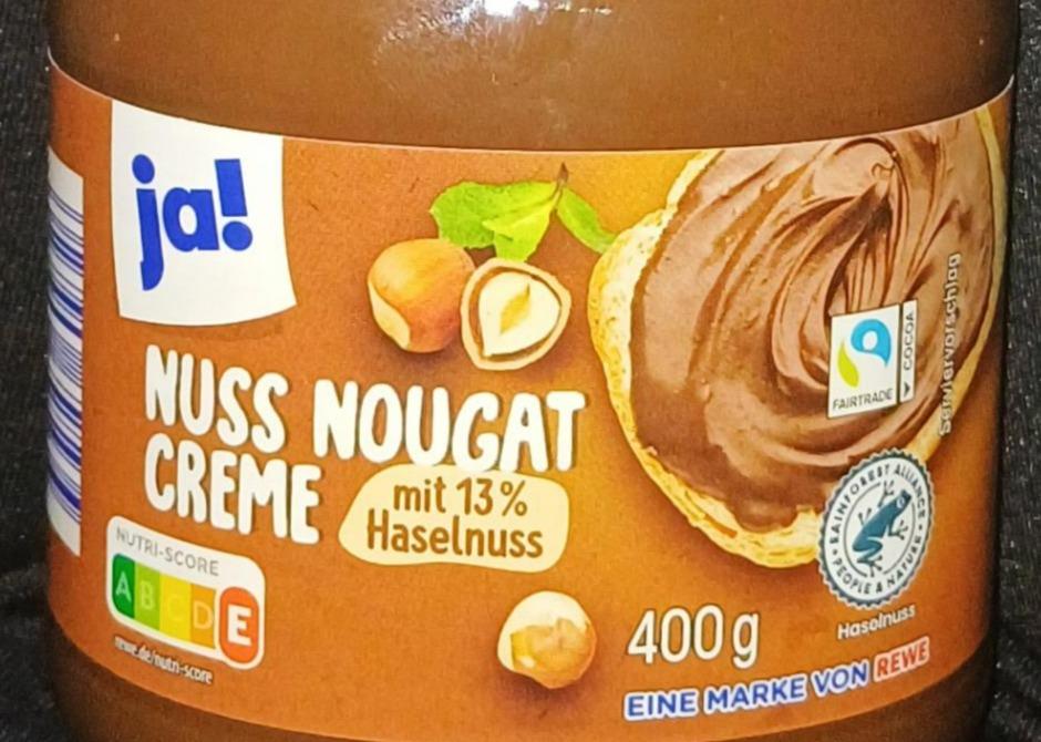 Fotografie - Nuss Nougat Creme Ja!