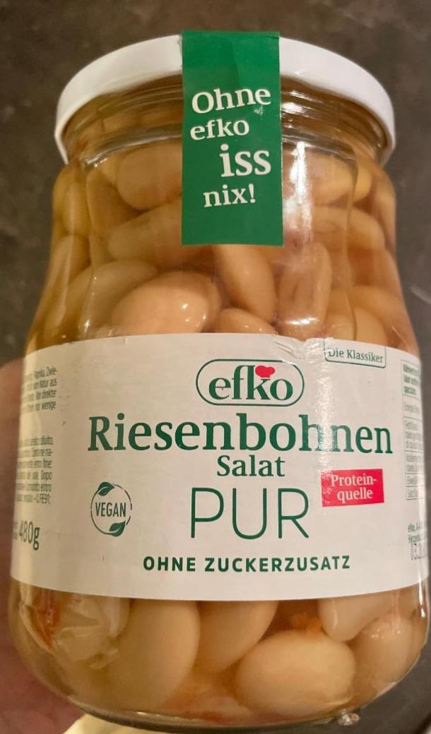 Fotografie - Riesenbohnen Salat Pur Efko