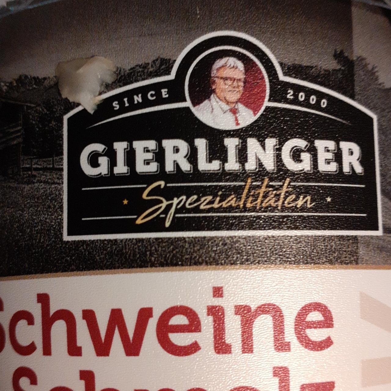 Fotografie - Schweine Schmalz Gierlinger