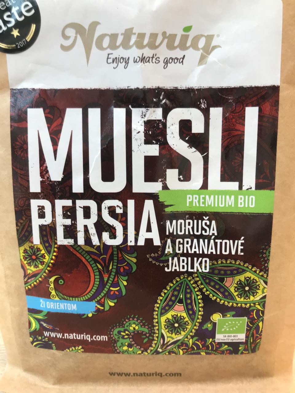 Fotografie - Muesli Persia, Naturiq