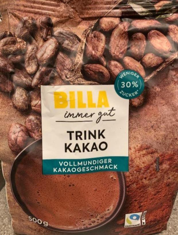 Fotografie - Trink kakao Billa