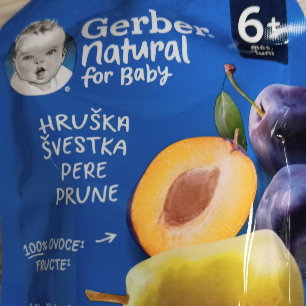 Fotografie - Natural for Baby Hruška Švestka Gerber