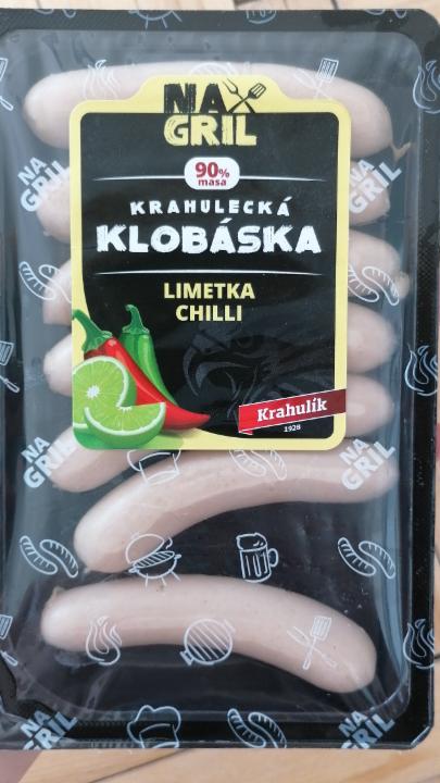 Fotografie - Krahulecká klobása limetka chilli