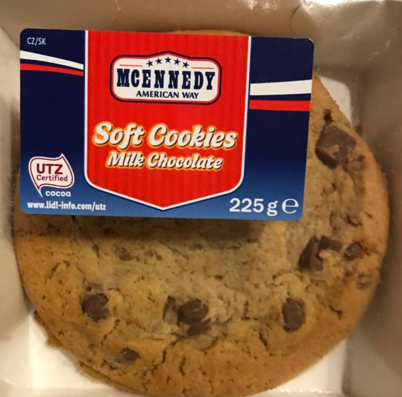 Fotografie - McENNEDY Soft Cookies Milk Chocolate