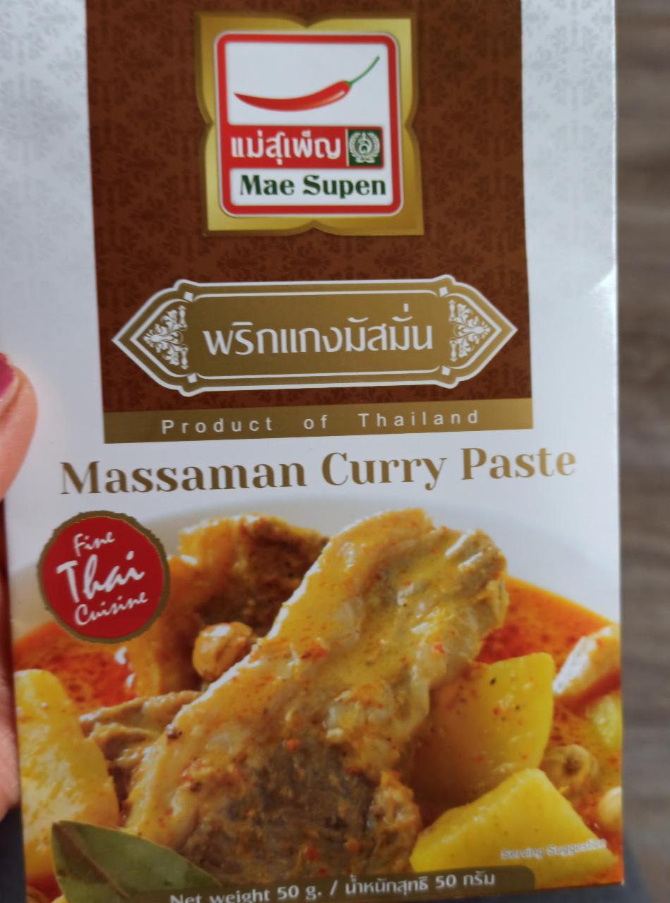 Fotografie - Massaman Curry Paste Mae Supen