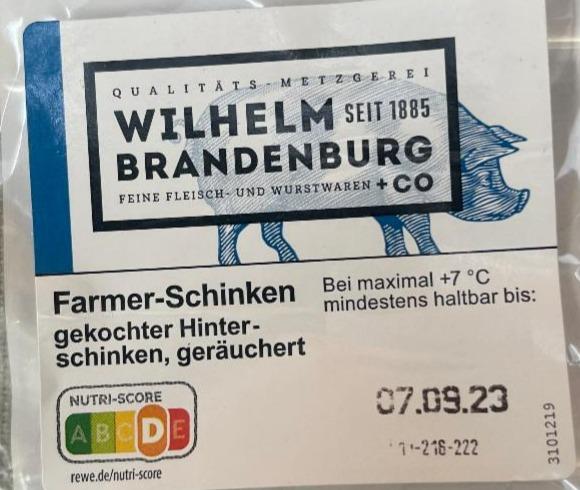 Fotografie - Farmer Schinken Wilhelm Brandenburg