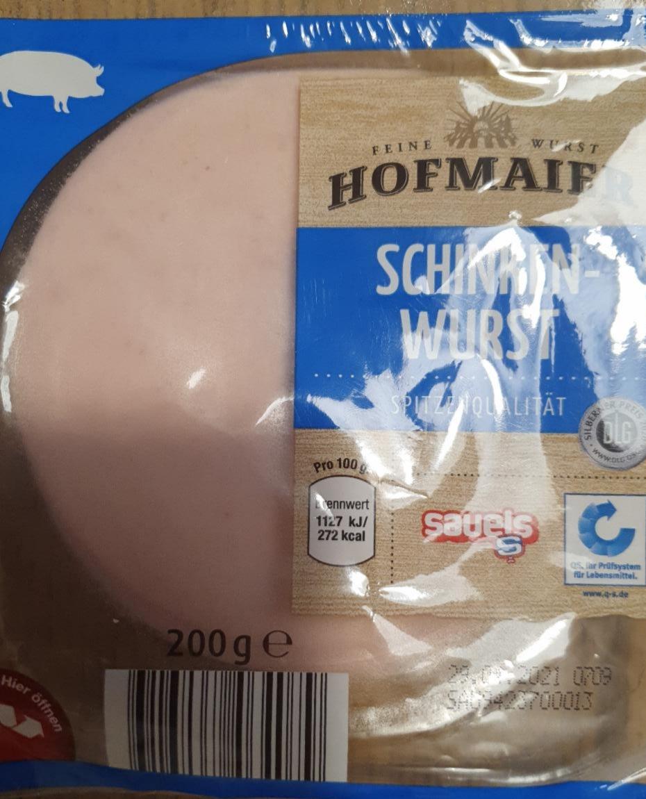 Fotografie - Schinken wurst Hofmaier