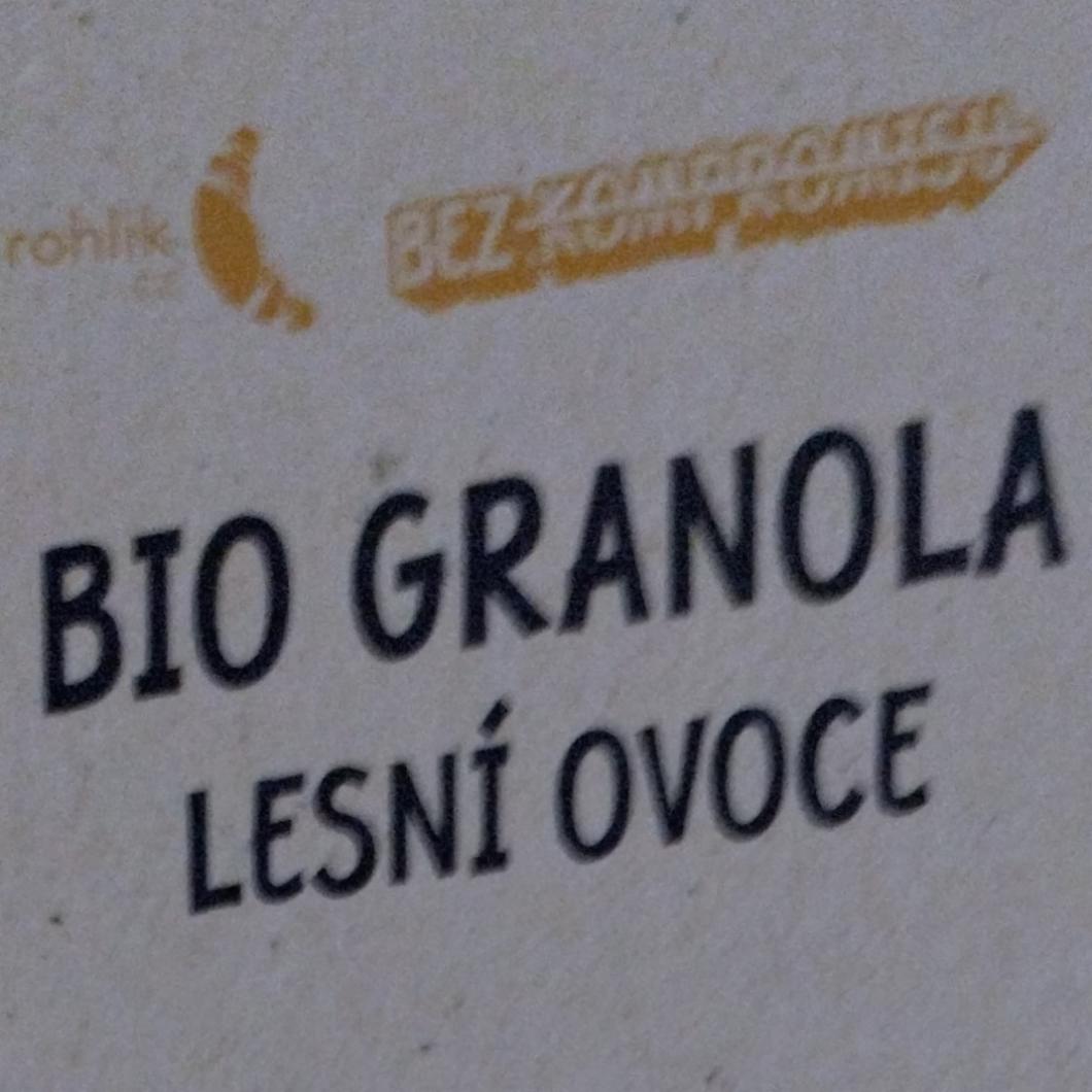 Fotografie - BIO Granola Lesní ovoce Rohlik.cz